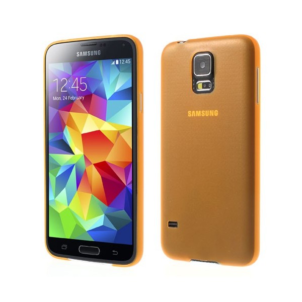 Ploniausias pasaulyje dėklas - oranžinis (Galaxy S5 / S5 Neo)