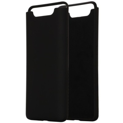 Samsung Galaxy A80 (A805F) Shell kieto silikono TPU juodas dėklas - nugarėlė | Priedai.lt
