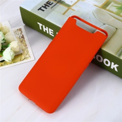 Samsung Galaxy A80 (A805F) Shell kieto silikono TPU raudonas dėklas - nugarėlė | Priedai.lt