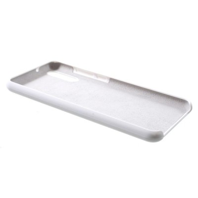 Huawei P20 Shell cieta silikona (TPU) apvalks - balts | vacins.lv