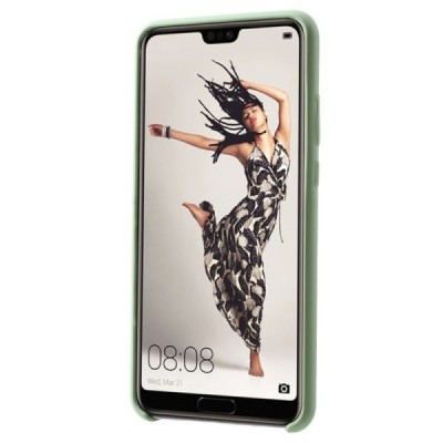 Huawei P20 Shell kieto silikono (TPU) dėklas žalias - nugarėlė | Priedai.lt
