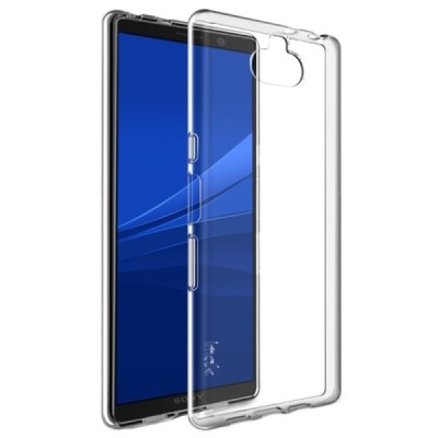 Sony Xperia 10 (XA3) „Imak“ kieto silikono TPU skaidrus dėklas - nugarėlė | Priedai.lt