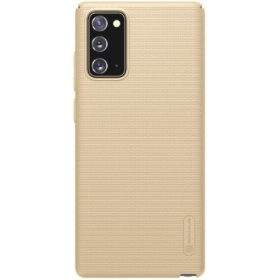 Samsung Galaxy Note 20 (N980F) Nillkin Frosted Shield zelta plastmasas futrālis | Vacins.lv