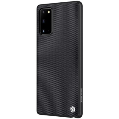Samsung Galaxy Note 20 (N980F) „Nillkin“ Textured Case juodas dėklas - nugarėlė | Priedai.lt