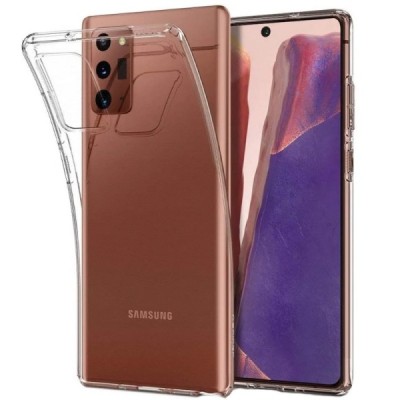 Samsung Galaxy Note 20 (N980F) kieto silikono TPU skaidrus dėklas - nugarėlė | Priedai.lt