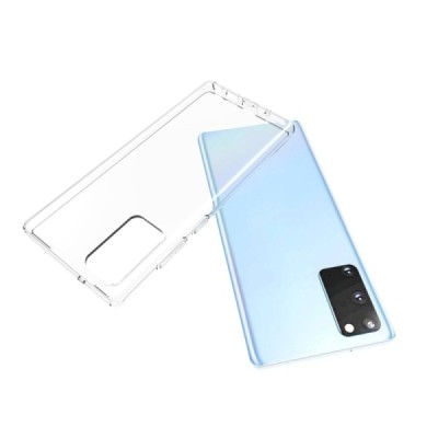 Samsung Galaxy Note 20 (N980F) kieto silikono TPU skaidrus dėklas - nugarėlė | Priedai.lt