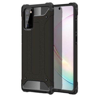 Pastiprinātas aizsardzības melns Samsung Galaxy Note 20 (N980F) apvalks | Vacins.lv