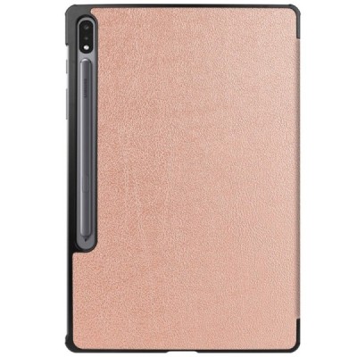 Samsung Galaxy Tab S7+ 12.4" (T976) atvēramais zelta maciņš | Vacins.lv