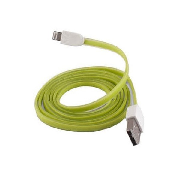 „Forever“ Lightning USB laidas - žalias (1 m.)