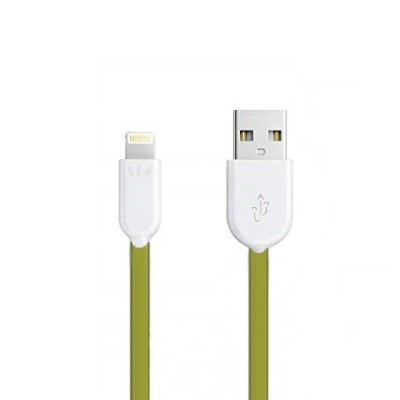 Forever Lightning USB žalias laidas skirtas iPhone 6, 6 Plus, 5, 5S, iPad Air, iPad mini, iPod (MFi sertifikatas) / Priedai.lt