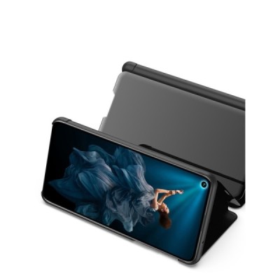 Huawei Honor 20 Pro plastikinis atverčiamas juodas dėklas | Priedai.lt