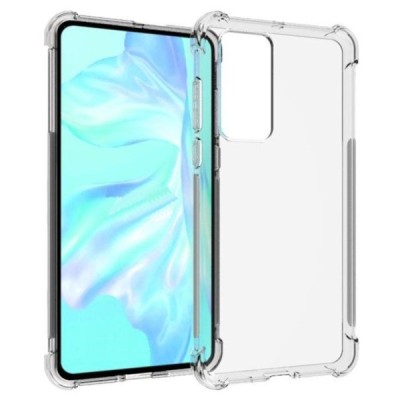 Huawei P40 Pro+ kieto silikono TPU skaidrus dėklas - nugarėlė | Priedai.lt