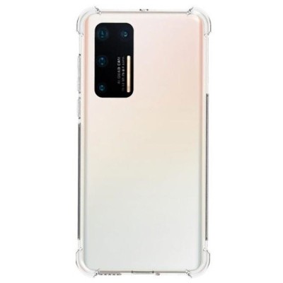 Huawei P40 Pro+ kieto silikono TPU skaidrus dėklas - nugarėlė | Priedai.lt
