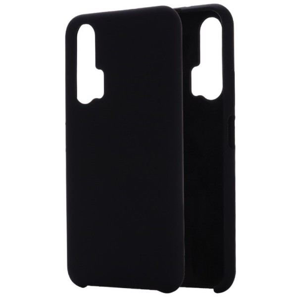 „Shell“ cieta silikona (TPU) apvalks - melns (Honor 20 Pro)