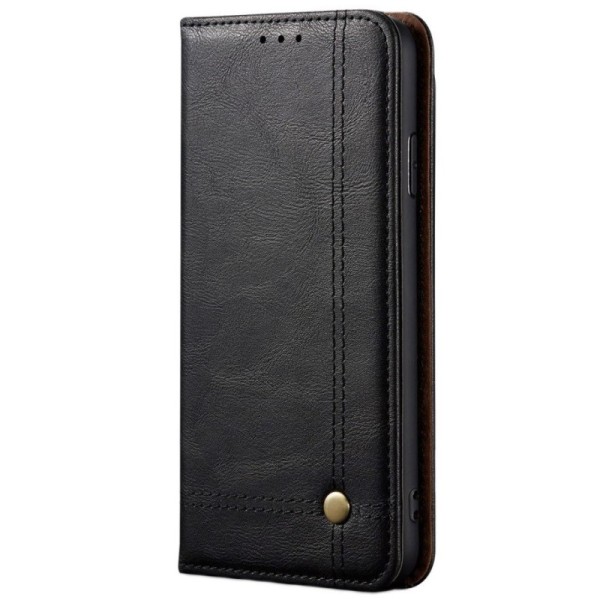 „Deluxe“ atverčiamas dėklas - juodas (P40 Pro)