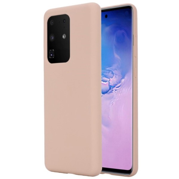 „Shell“ cieta silikona (TPU) apvalks - rozs (Galaxy S20 Ultra)