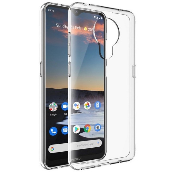 „Imak“ cieta silikona (TPU) apvalks - dzidrs (Nokia 5.3)