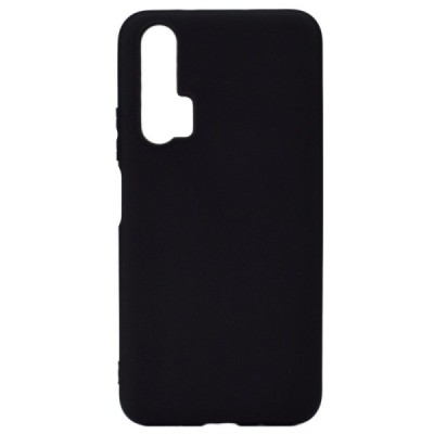 Huawei Honor 20 Pro kieto silikono TPU juodas dėklas - nugarėlė | Priedai.lt