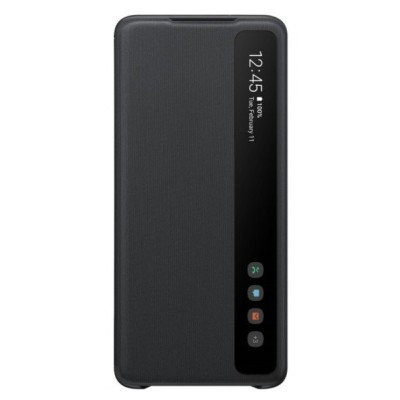 Xiaomi Mi Note 10 Lite (Note 10, Note 10 Pro) View Line juodas atverčiamas dėklas - knygutė | Priedai.lt