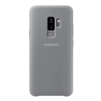 Samsung Galaxy S9+ (G965) „Samsung“ Silicone Cover kieto silikono pilkas dėklas | Priedai.lt