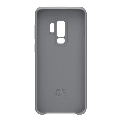 Samsung Galaxy S9+ (G965) „Samsung“ Silicone Cover kieto silikono pilkas dėklas | Priedai.lt