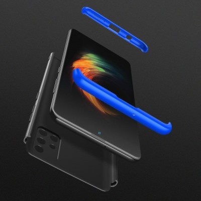 Samsung Galaxy A51 (A515) Thin Fit 360“  zelta futrālis apmāles zilā krāsā | Vacins.lv