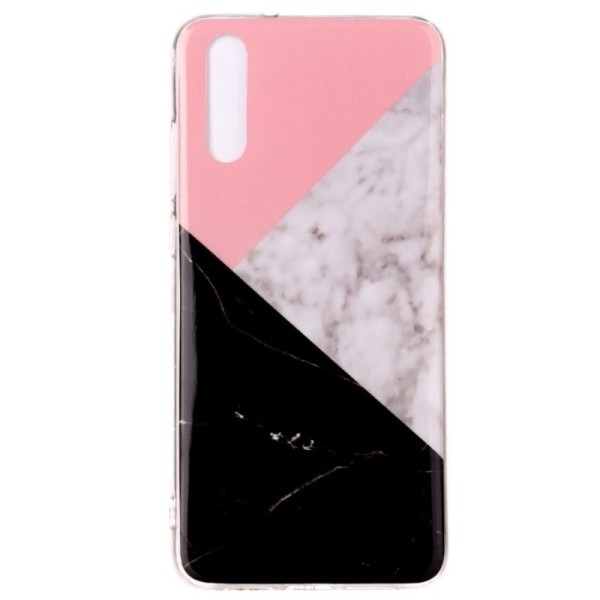 „Marble“ cieta silikona (TPU) apvalks - krāsains (P20)