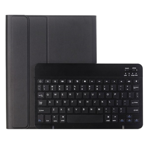 Atvēramais futrālis ar tastatūra - melns (iPad 10.2 2019 / iPad 10.2 2020 / iPad 10.2 2021 / iPad Pro 10.5 / iPad Air 2019)