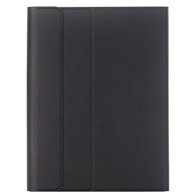 Apple iPad 10.2" 2019 (iPad Pro 10.5, Apple iPad Air 2019) ādas atvēramais melns futrālis ar bluetooth tastatūra | Vacins.lv