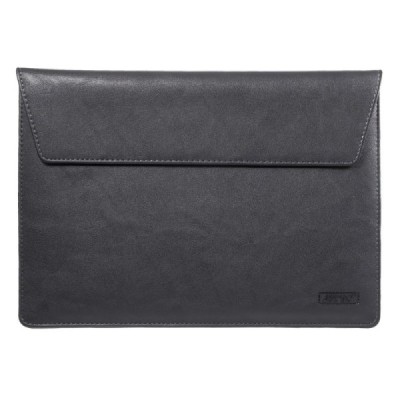 Sleeve universali įmautė, atverčiamas odinis juodas dėklas kompiuterinėms planšetėms | Priedai.lt