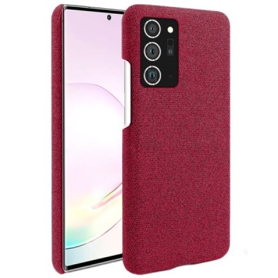 Samsung Galaxy Note 20 (N980F) „Fashion“ sarkans cieta silikona apvalks | vacins.lv