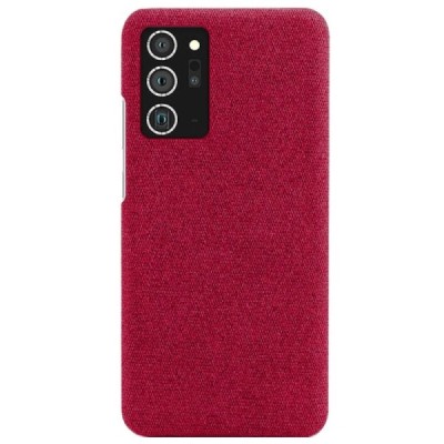 Samsung Galaxy Note 20 (N980F) „Fashion“ sarkans cieta silikona apvalks | vacins.lv