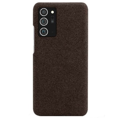 Samsung Galaxy Note 20 (N980F) „Fashion“ brūns cieta silikona apvalks | Vacins.lv