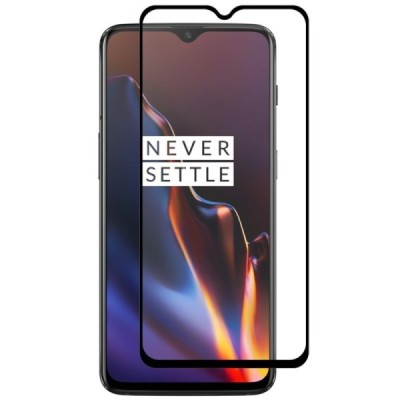 OnePlus 7 (OnePlus Seven) „Hat-Prince“ 9H Tempered Glass sustiprintos apsaugos juodas pilnai dengiantis apsauginis ekrano stikla