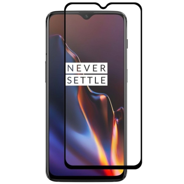 „Hat-Prince“ Tempered Glass apsauginis ekrano stiklas 0.26 mm - juodas (OnePlus 7)