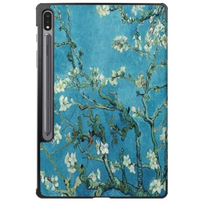 Samsung Galaxy Tab S7+ 12.4" (T976) „Sakura“ atvēramais krāsains maciņš | Vacins.lv