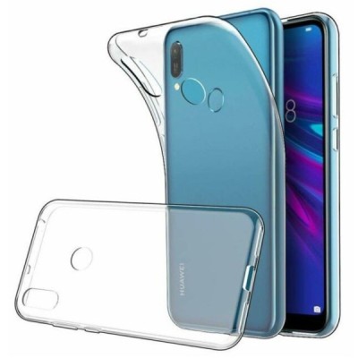 Huawei Y6 2019 (Y6 Prime 2019) kieto silikono TPU skaidrus dėklas - nugarėlė | Priedai.lt
