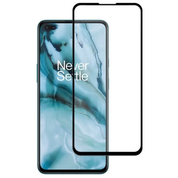 „Mocolo“ Tempered Glass ekrāna aizsargstikls 0.26 mm - melns (OnePlus Nord / Nord CE 5G / Nord CE 2 5G)
