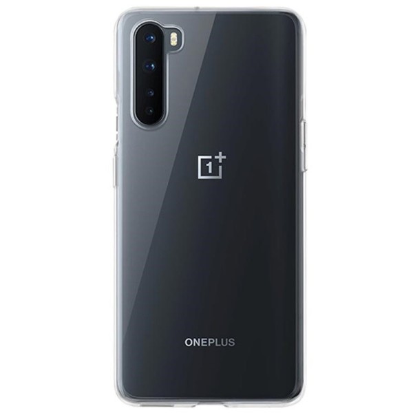 Cieta silikona (TPU) apvalks - dzidrs (OnePlus Nord)