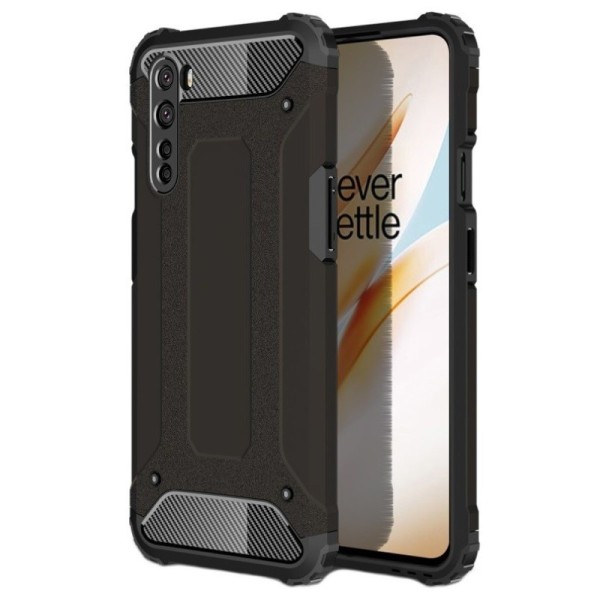 Pastiprinātas aizsardzības apvalks - melns (OnePlus Nord)