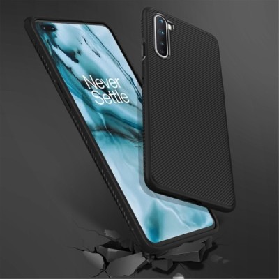 OnePlus Nord cieta silikona (TPU) melns apvalks | vacins.lv