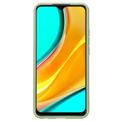 Xiaomi Redmi 9 Shell cieta silikona (TPU) zaļš apvalks | Vacins.lv