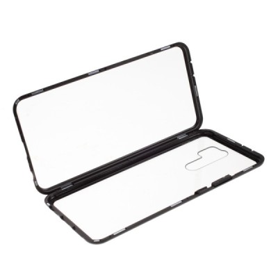 Xiaomi Redmi 9 Frame skaidrus (permatomas) magnetinis plastikinis dėklas | Priedai.lt