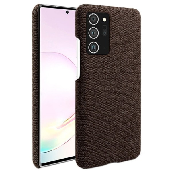 „Fashion“ kieto silikono (TPU) dėklas - rudas (Galaxy Note 20 Ultra)