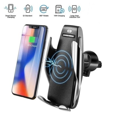 „Smart Sensor“ S5 automobilinis telefono laikiklis (kroviklis) - juodas | Priedai.lt