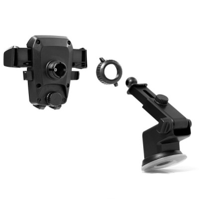 „Dashboard“ Telescopic melns telefona autoturētājs | Vacins.lv