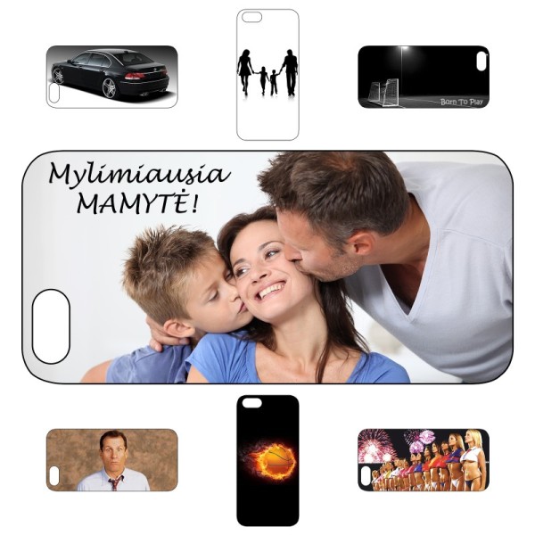 „Mano dėklas“ su individualiu dizainu - plastikinis (iPhone 5 / 5S / SE 2016)