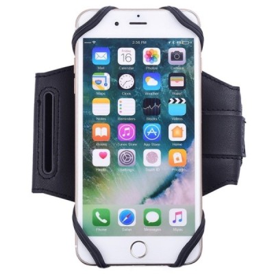 „Flexible“ Magnetic dėklas sportui (raištis ant rankos) - juodas, universalus (L+ dydis) | Priedai.lt