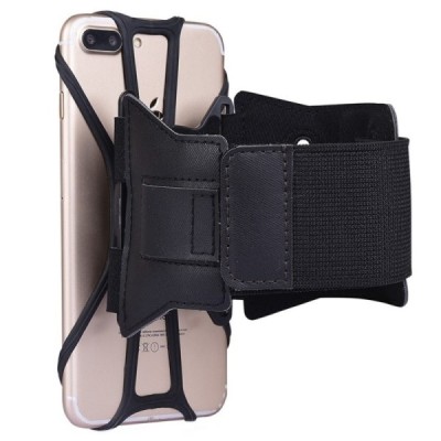 „Flexible“ Magnetic dėklas sportui (raištis ant rankos) - juodas, universalus (L+ dydis) | Priedai.lt