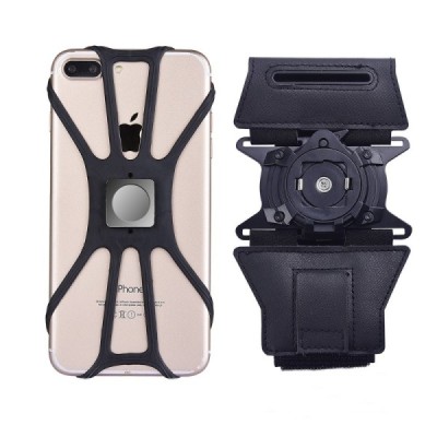 „Flexible“ Magnetic dėklas sportui (raištis ant rankos) - juodas, universalus (L+ dydis) | Priedai.lt